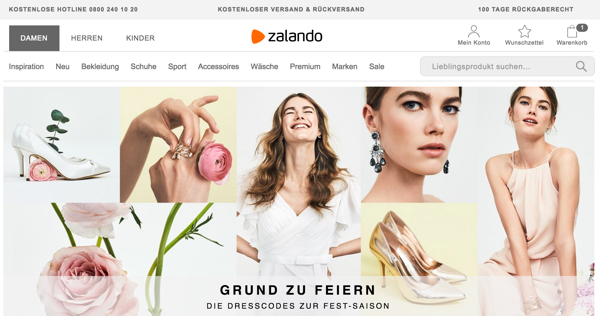 Zalando auf Rechnung kaufen